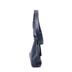 Shoulder Bag Medium T Messenger Navy Calfskin Leather