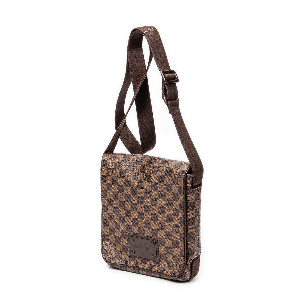 Shoulder Bag Brooklyn PM Brown Damier Ebene