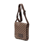 Shoulder Bag Brooklyn PM Brown Damier Ebene