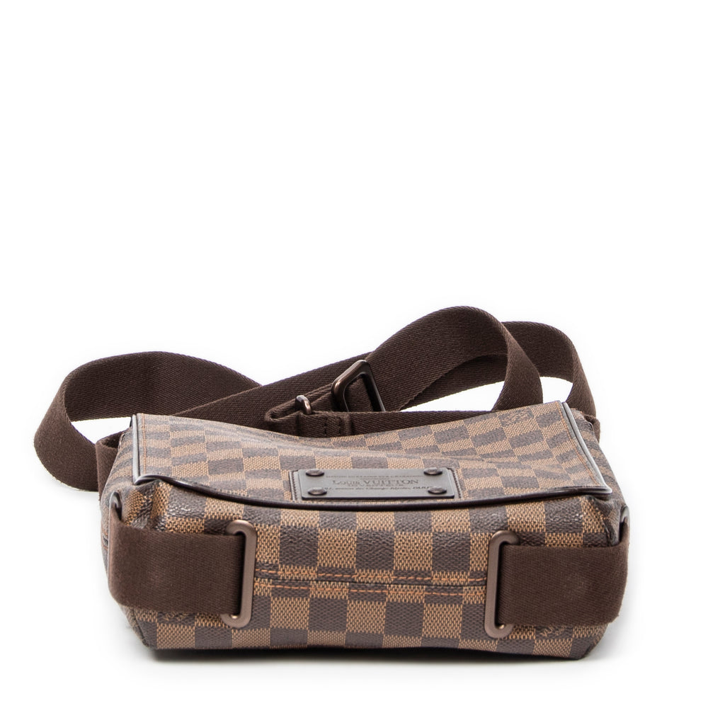 Shoulder Bag Brooklyn PM Brown Damier Ebene