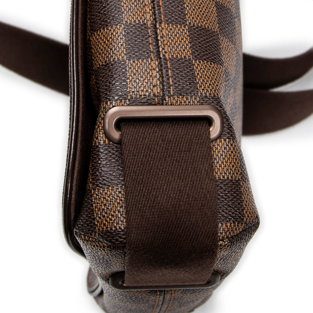 Shoulder Bag Brooklyn PM Brown Damier Ebene