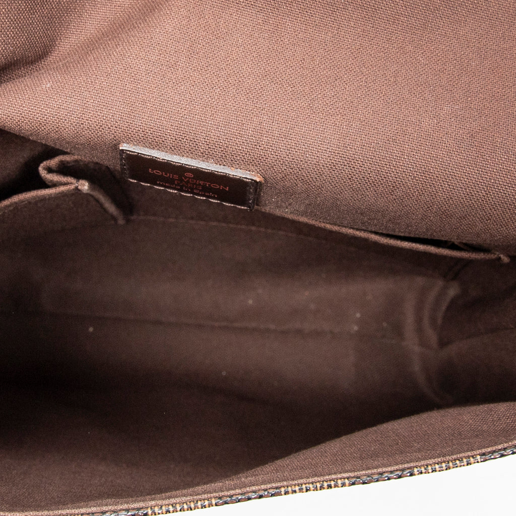 Shoulder Bag Brooklyn PM Brown Damier Ebene