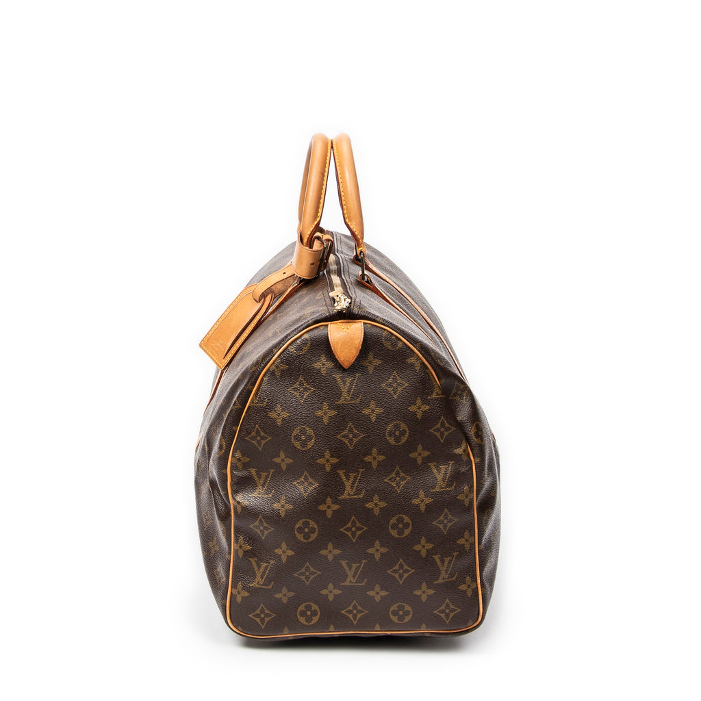 Travel Bag Keepall 50 Brown Monogram Canvas