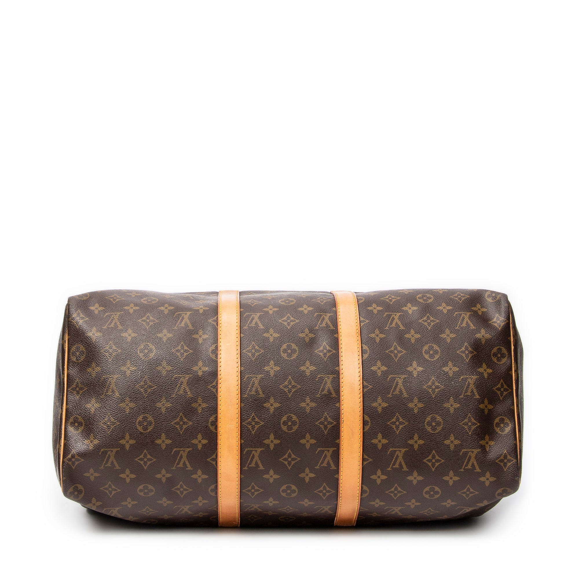 Travel Bag Keepall 50 Brown Monogram Canvas