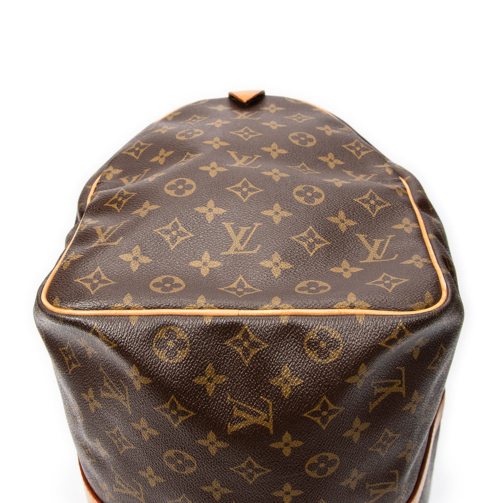 Travel Bag Keepall 50 Brown Monogram Canvas