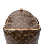 Travel Bag Keepall 50 Brown Monogram Canvas