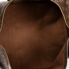 Travel Bag Keepall 50 Brown Monogram Canvas