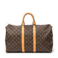 Travel Bag Keepall 45 Brown Monogram Canvas