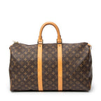 Travel Bag Keepall 45 Brown Monogram Canvas