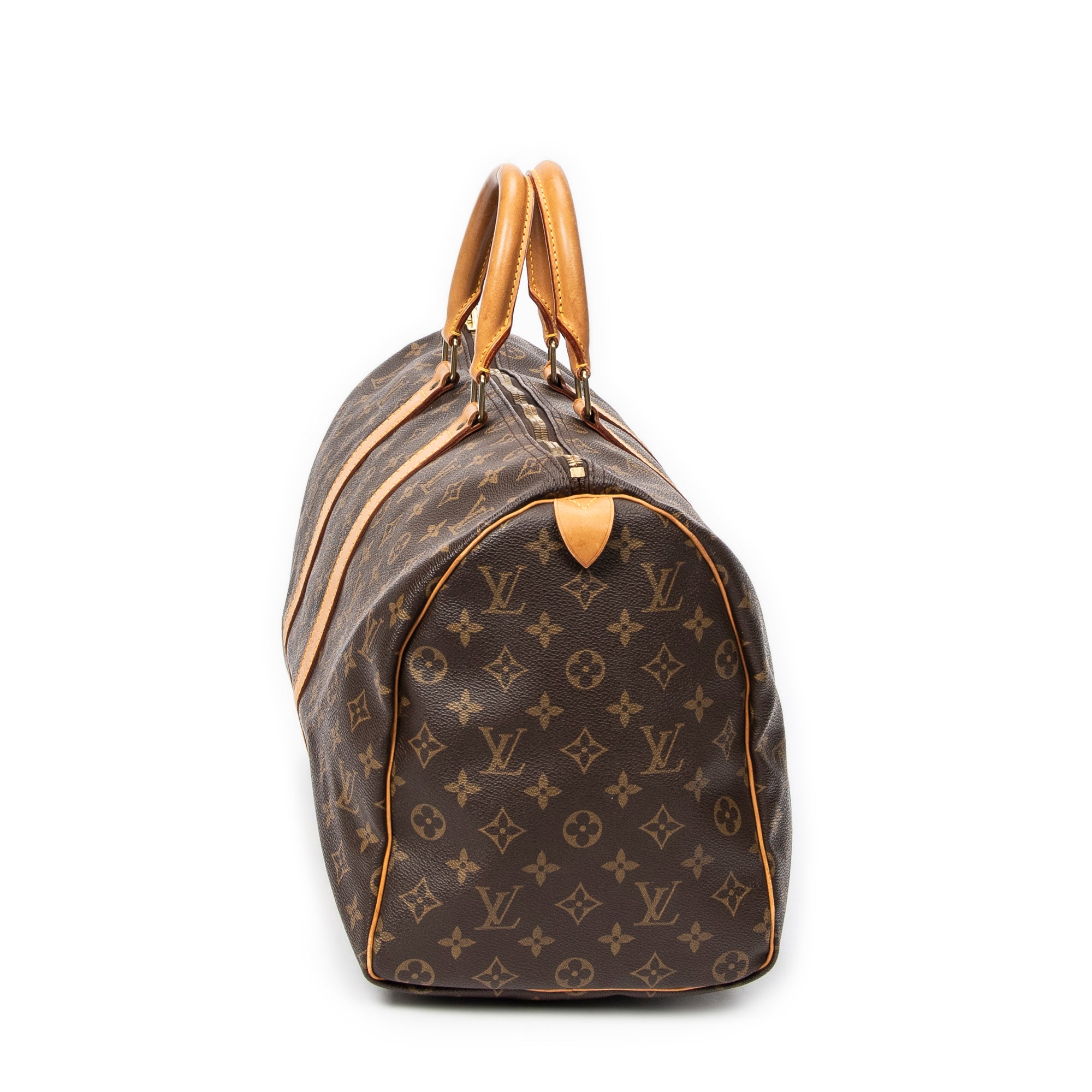 Travel Bag Keepall 45 Brown Monogram Canvas