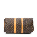 Travel Bag Keepall 45 Brown Monogram Canvas