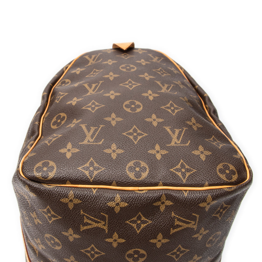 Travel Bag Keepall 45 Brown Monogram Canvas