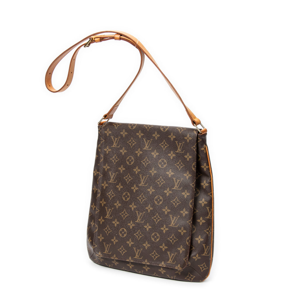 Shoulder Bag Musette Brown Monogram Canvas