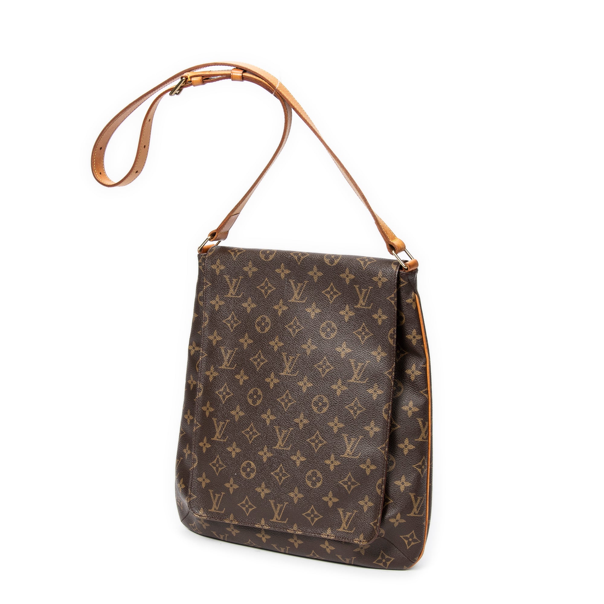 Shoulder Bag Musette Brown Monogram Canvas