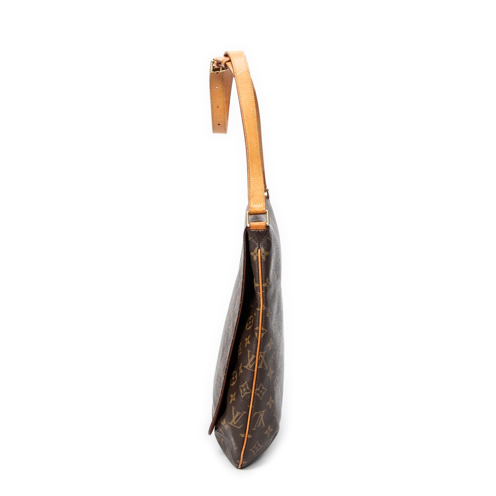 Shoulder Bag Musette Brown Monogram Canvas