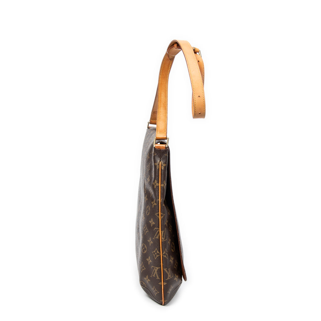 Shoulder Bag Musette Brown Monogram Canvas