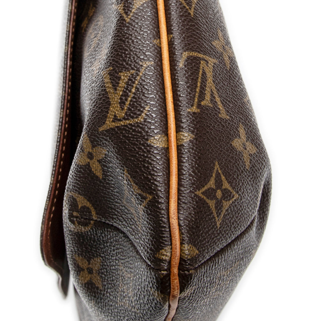 Shoulder Bag Musette Brown Monogram Canvas