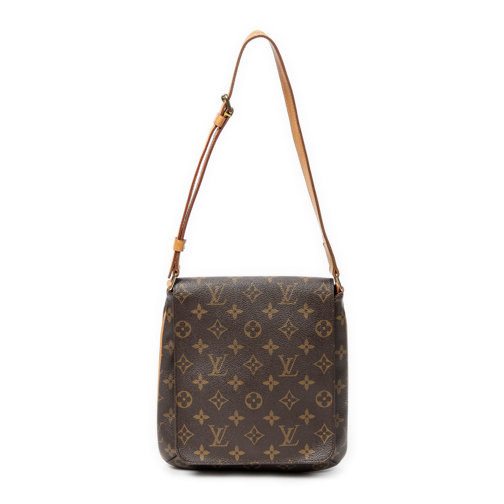 Shoulder Bag Musette Salsa Brown Monogram Canvas