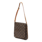 Shoulder Bag Musette Salsa Brown Monogram Canvas