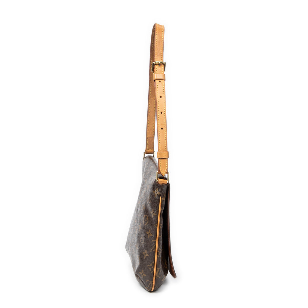 Shoulder Bag Musette Salsa Brown Monogram Canvas