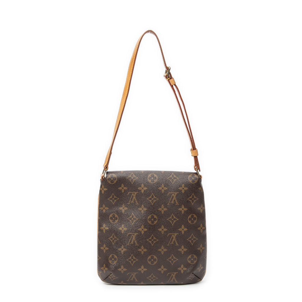 Shoulder Bag Musette Salsa Brown Monogram Canvas