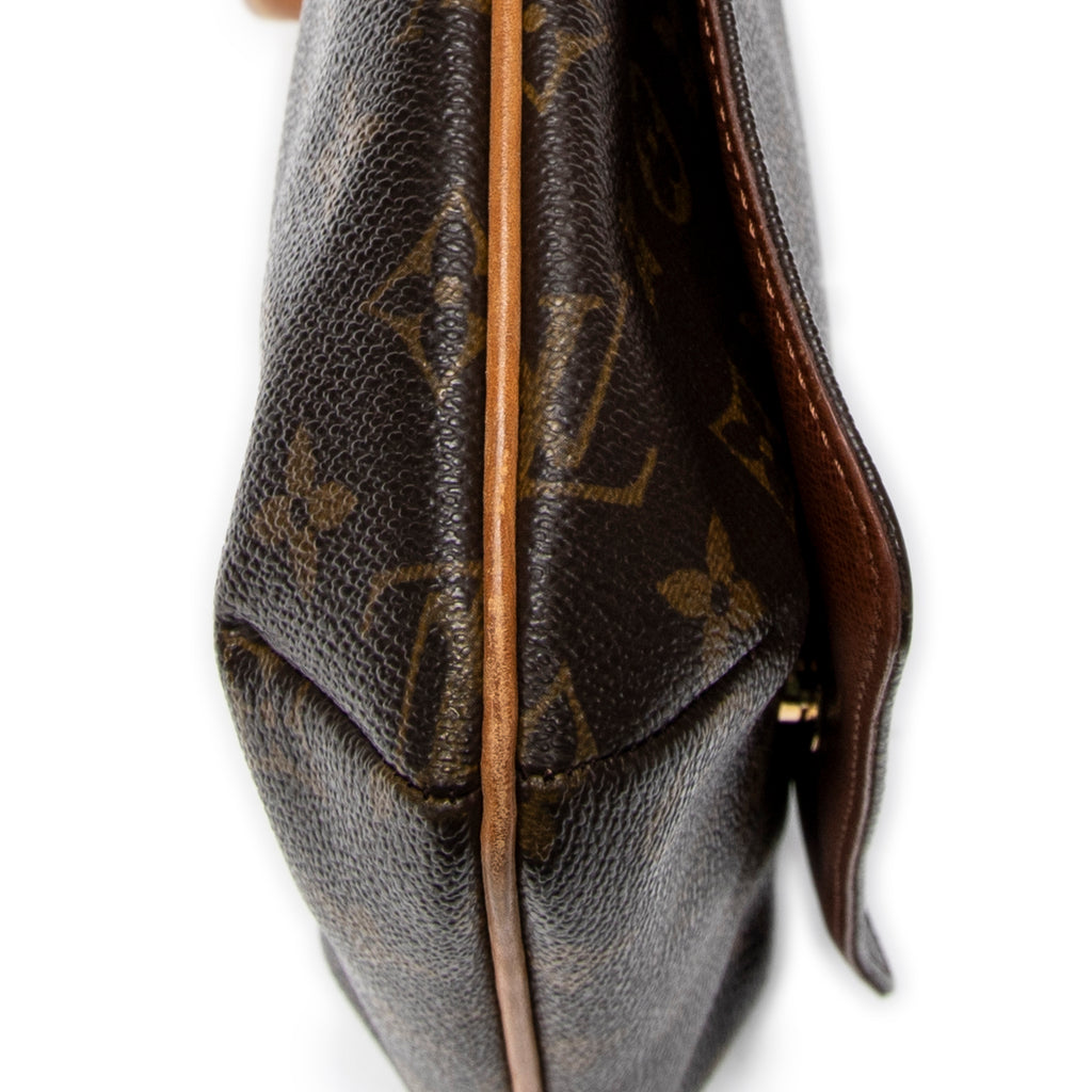 Shoulder Bag Musette Salsa Brown Monogram Canvas