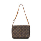 Shoulder Bag Musette Tango Brown Monogram Canvas