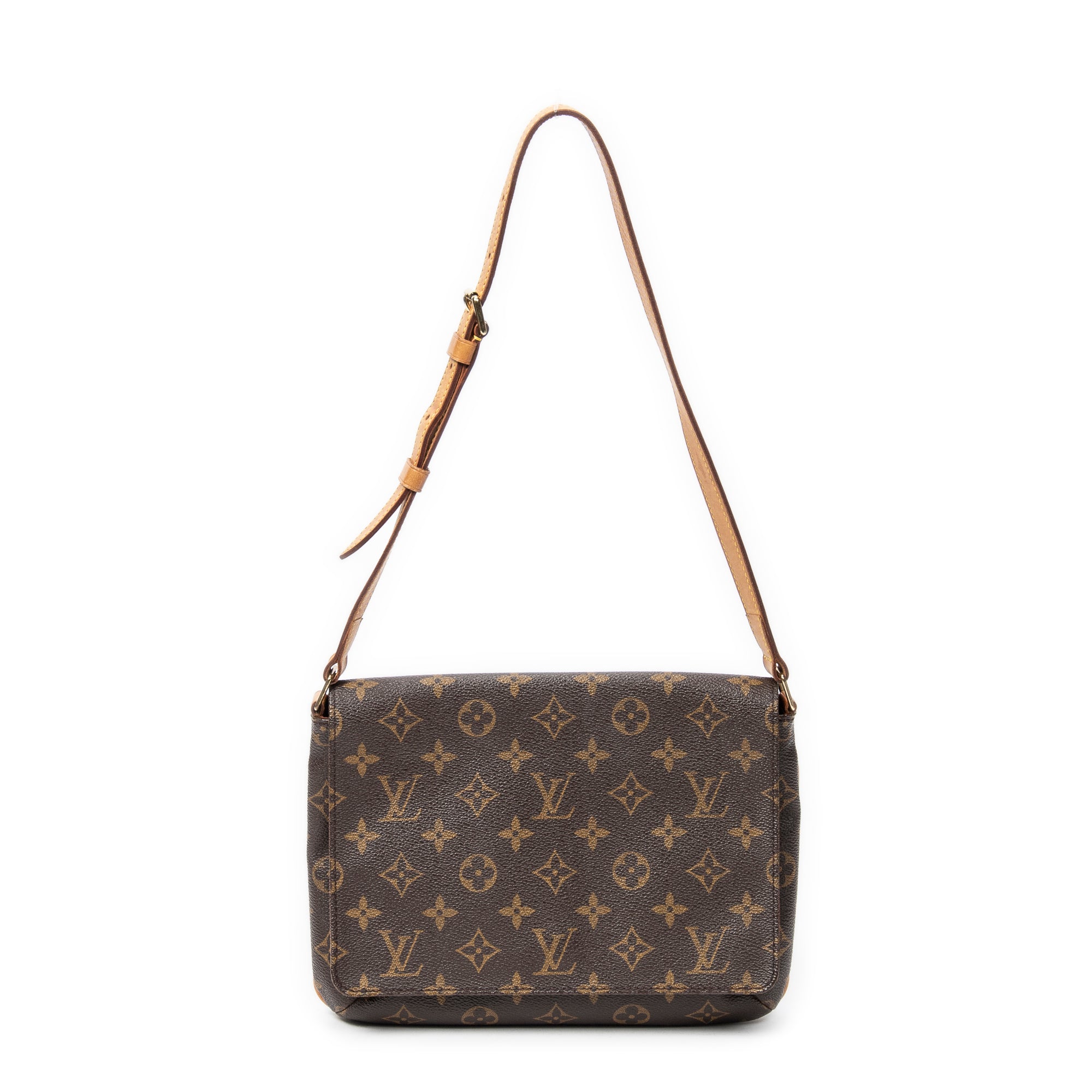 Shoulder Bag Musette Tango Brown Monogram Canvas