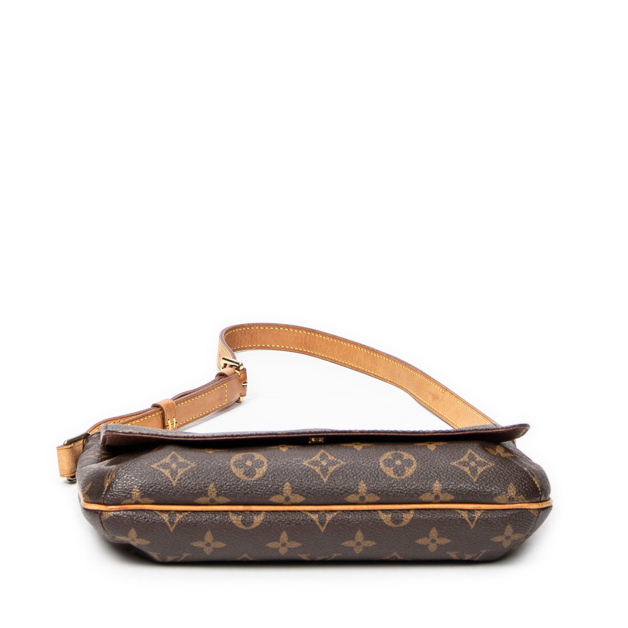 Shoulder Bag Musette Tango Brown Monogram Canvas