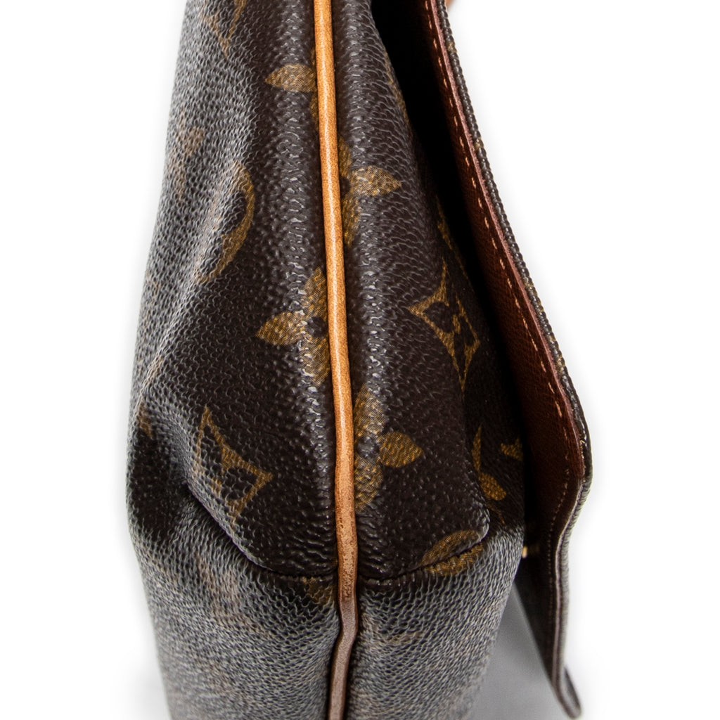 Shoulder Bag Musette Tango Brown Monogram Canvas