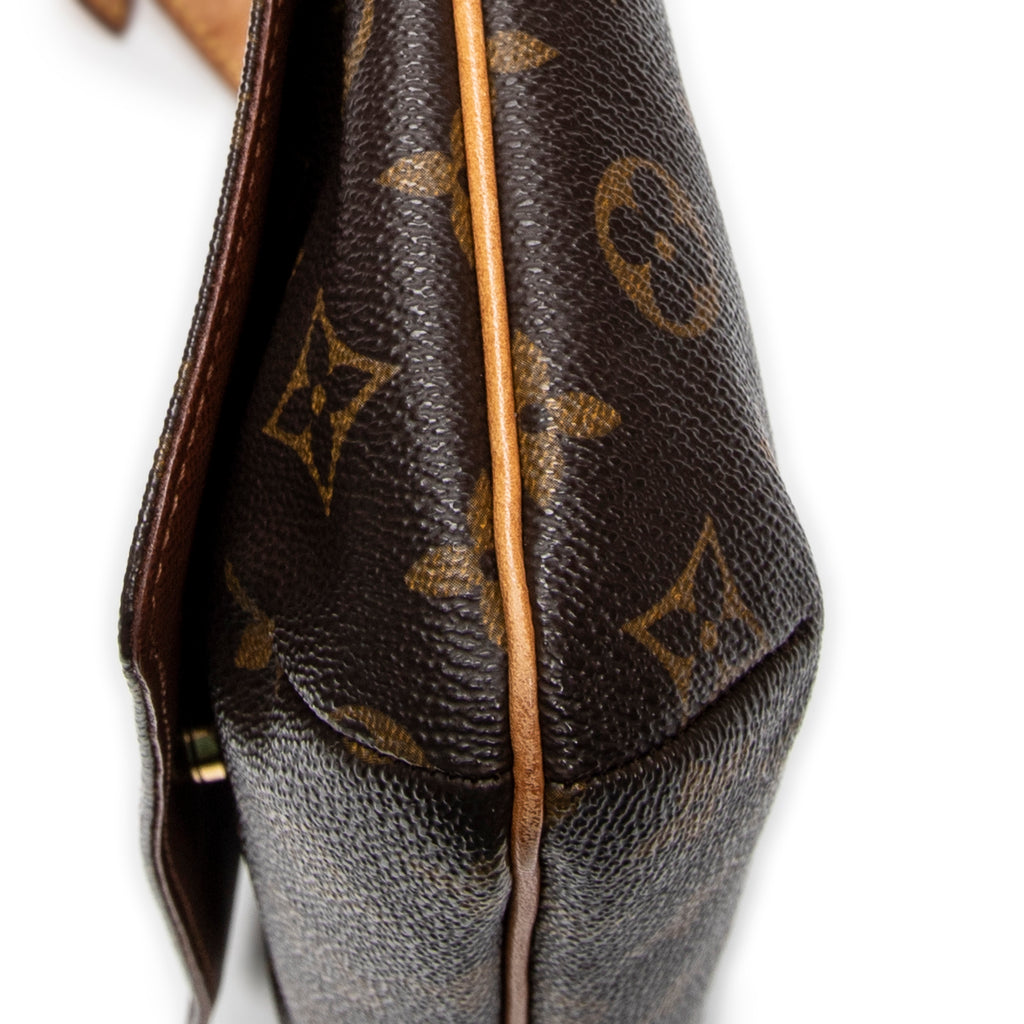 Shoulder Bag Musette Tango Brown Monogram Canvas