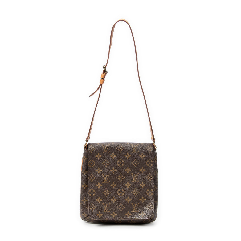 Shoulder Bag Musette Salsa Brown Monogram Canvas