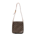 Shoulder Bag Musette Salsa Brown Monogram Canvas