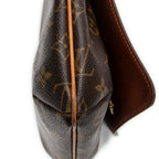 Shoulder Bag Musette Salsa Brown Monogram Canvas