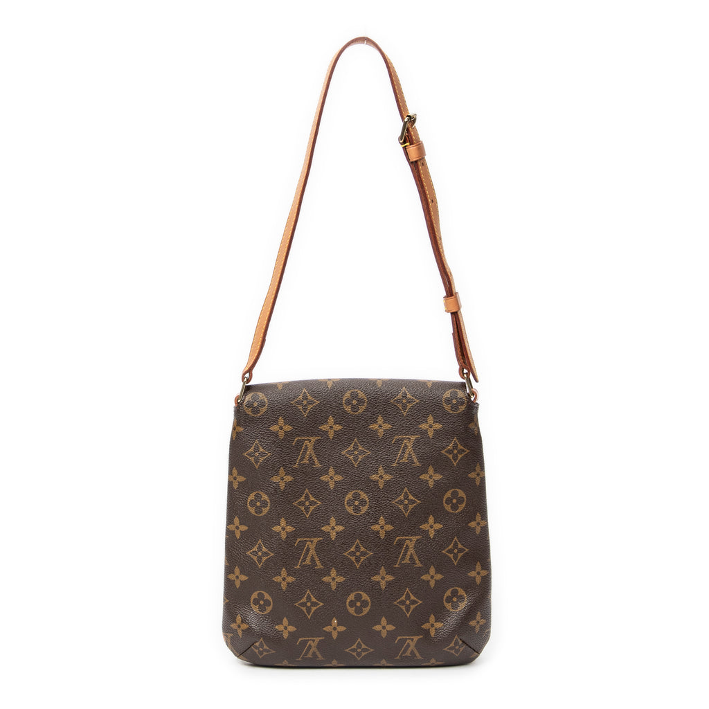 Shoulder Bag Musette Salsa Brown Monogram Canvas