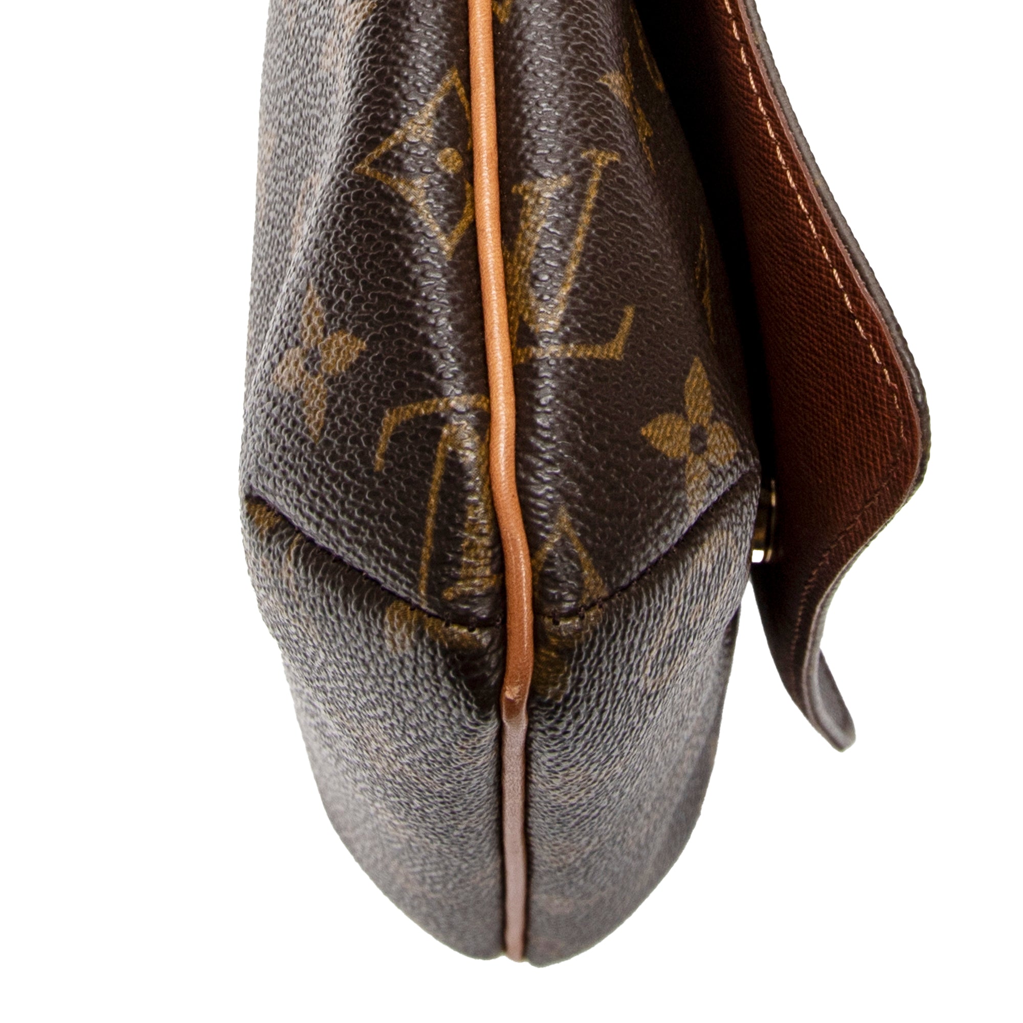 Shoulder Bag Musette Salsa Brown Monogram Canvas