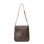 Shoulder Bag Musette Salsa Brown Monogram Canvas