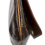 Shoulder Bag Musette Salsa Brown Monogram Canvas