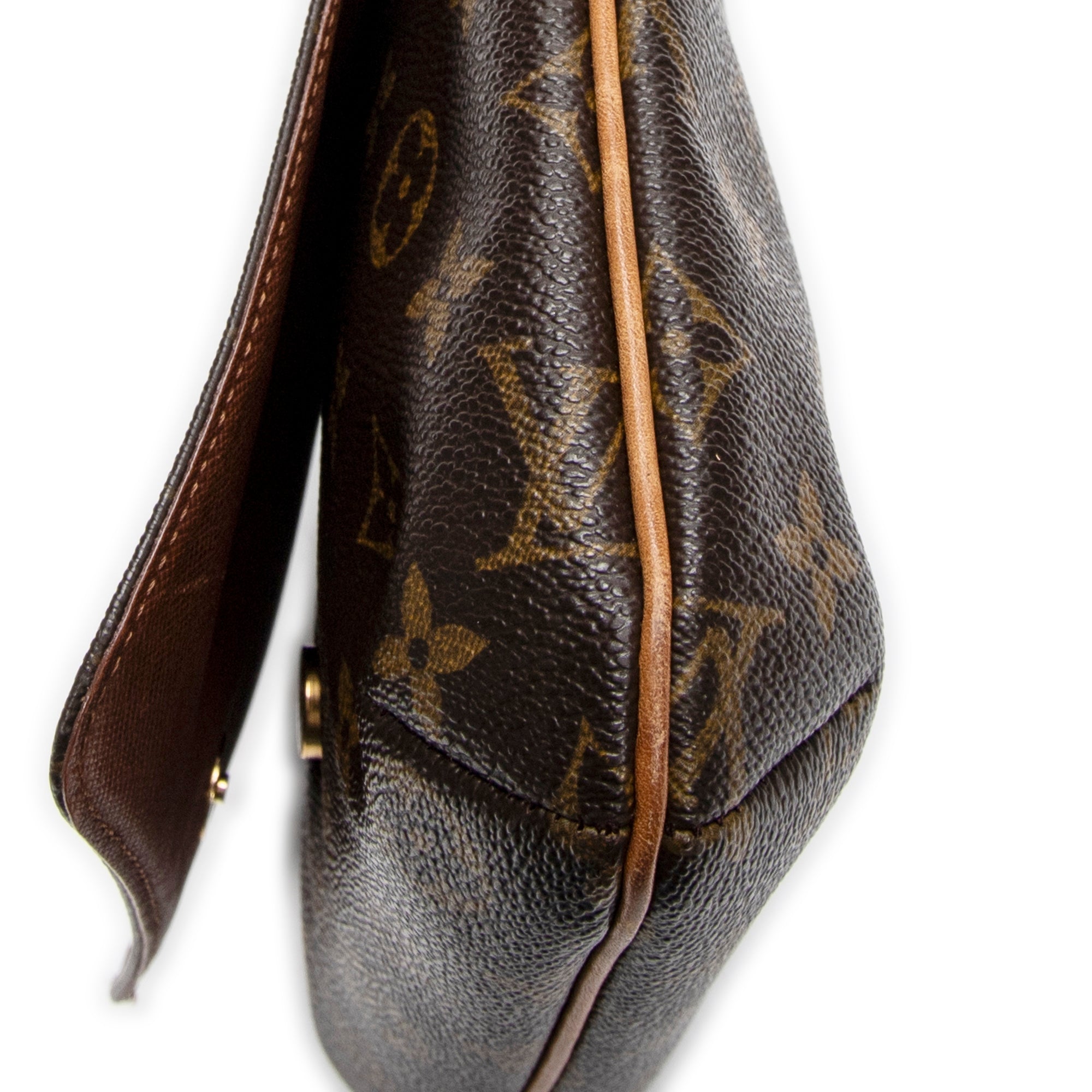 Shoulder Bag Musette Salsa Brown Monogram Canvas