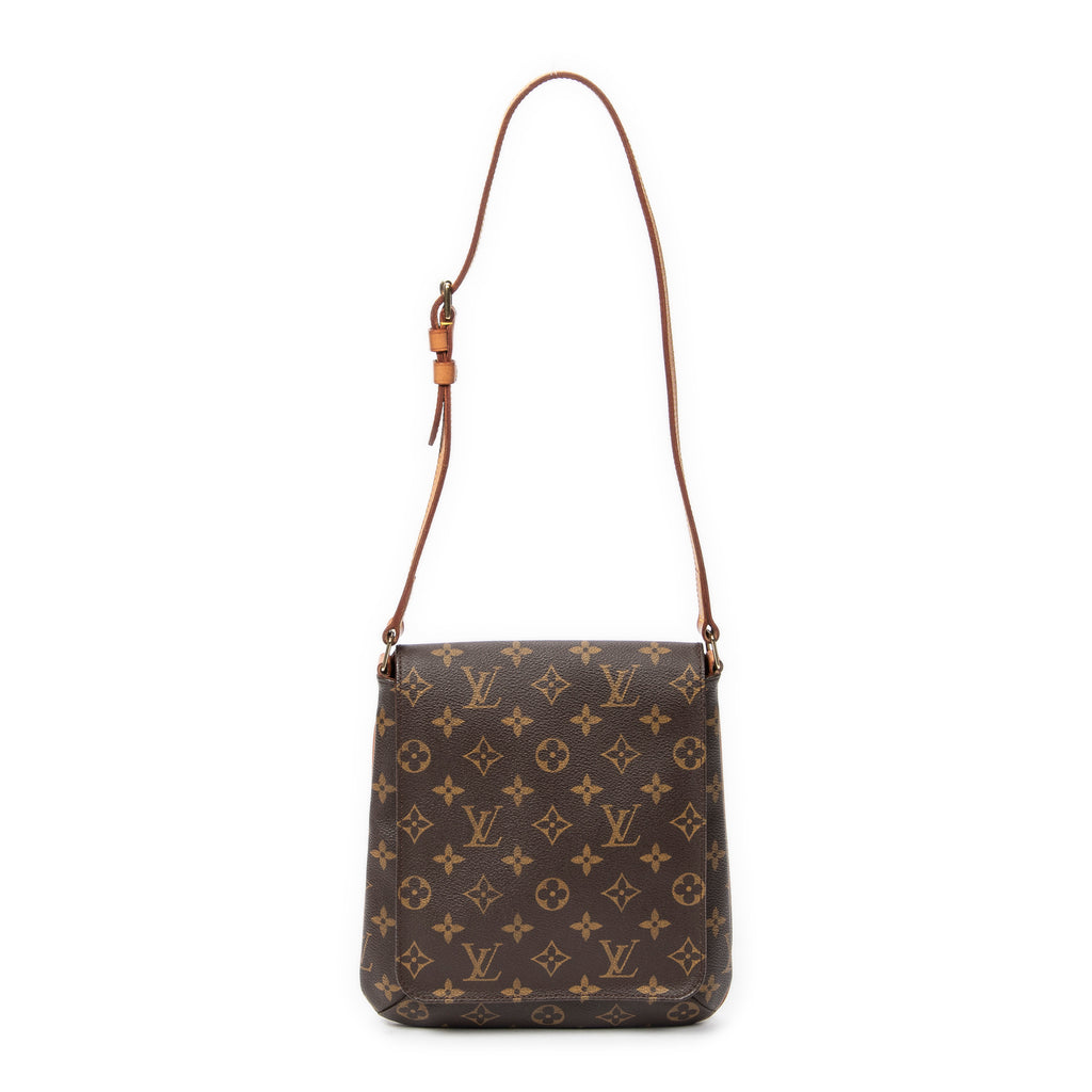 Shoulder Bag Musette Salsa Brown Monogram Canvas