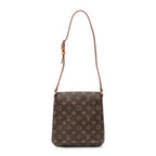 Shoulder Bag Musette Salsa Brown Monogram Canvas