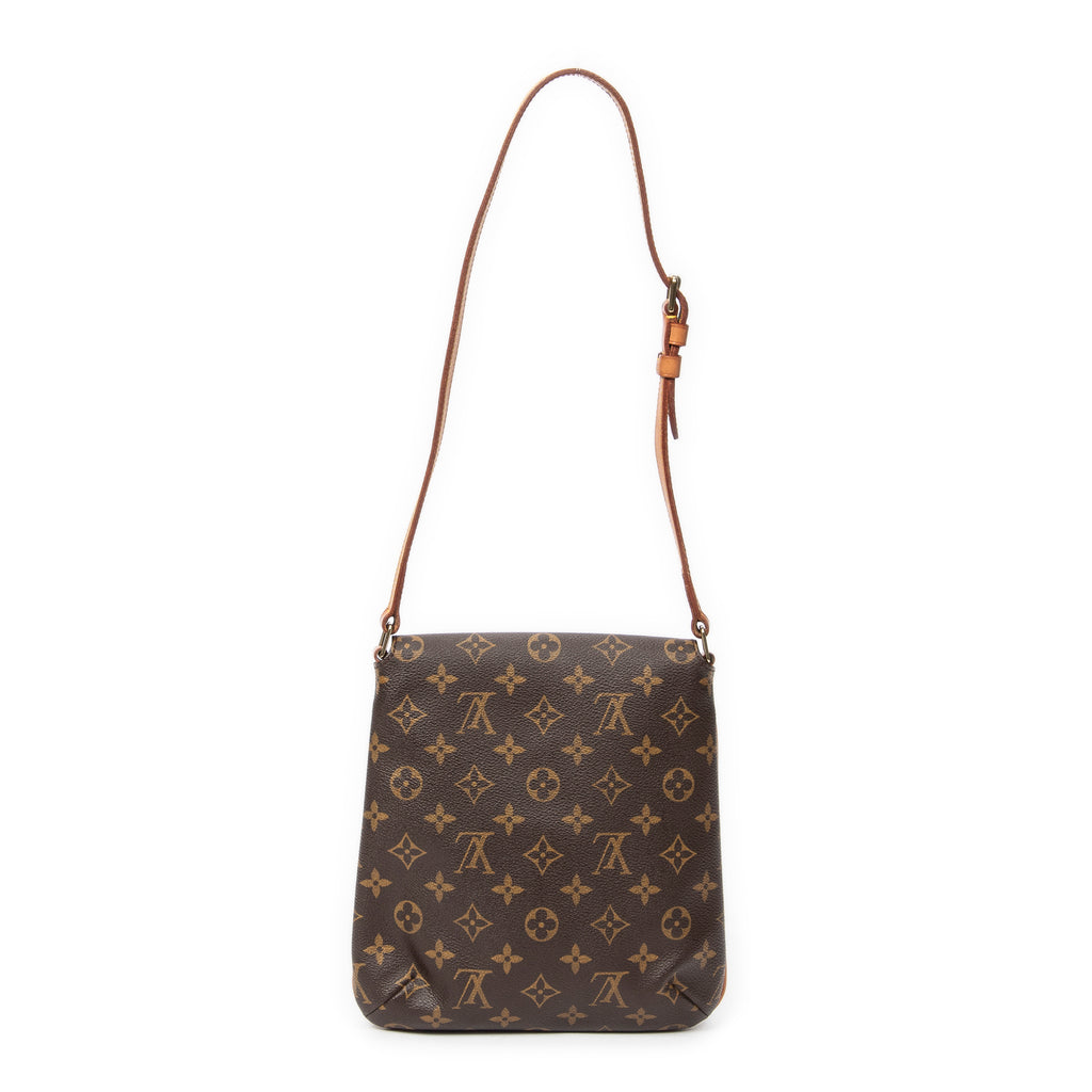 Shoulder Bag Musette Salsa Brown Monogram Canvas