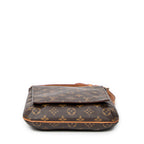 Shoulder Bag Musette Salsa Brown Monogram Canvas