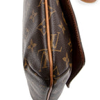 Shoulder Bag Musette Salsa Brown Monogram Canvas
