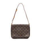 Shoulder Bag Musette Tango Brown Monogram Canvas