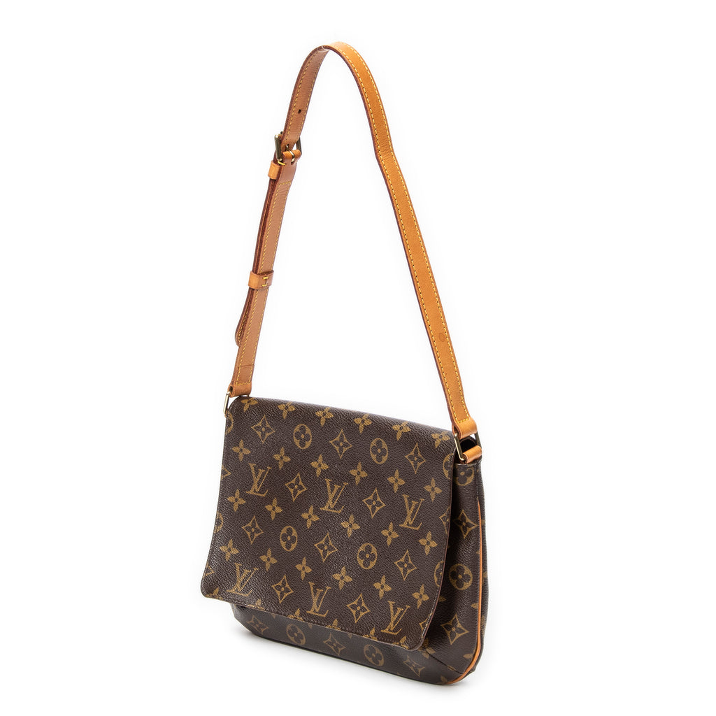 Shoulder Bag Musette Tango Brown Monogram Canvas