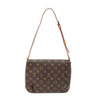 Shoulder Bag Musette Tango Brown Monogram Canvas