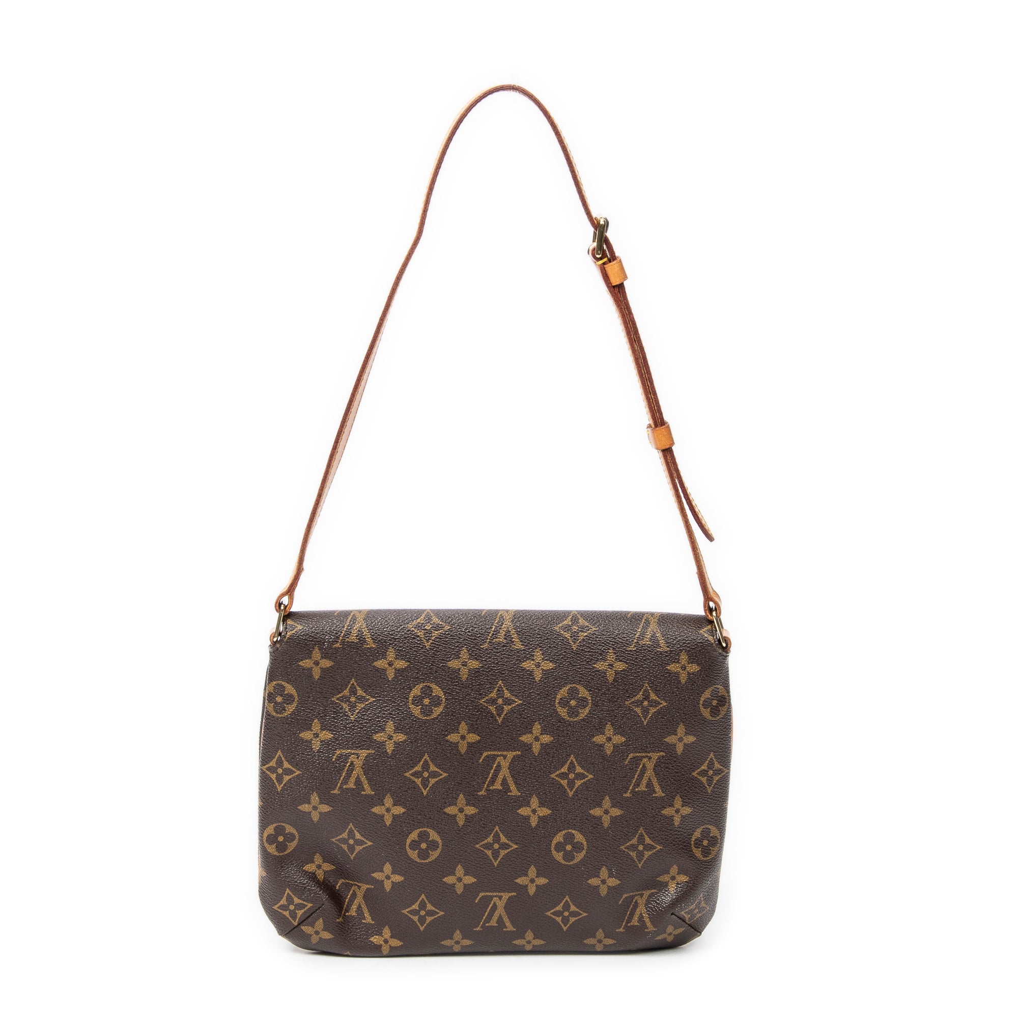 Shoulder Bag Musette Tango Brown Monogram Canvas