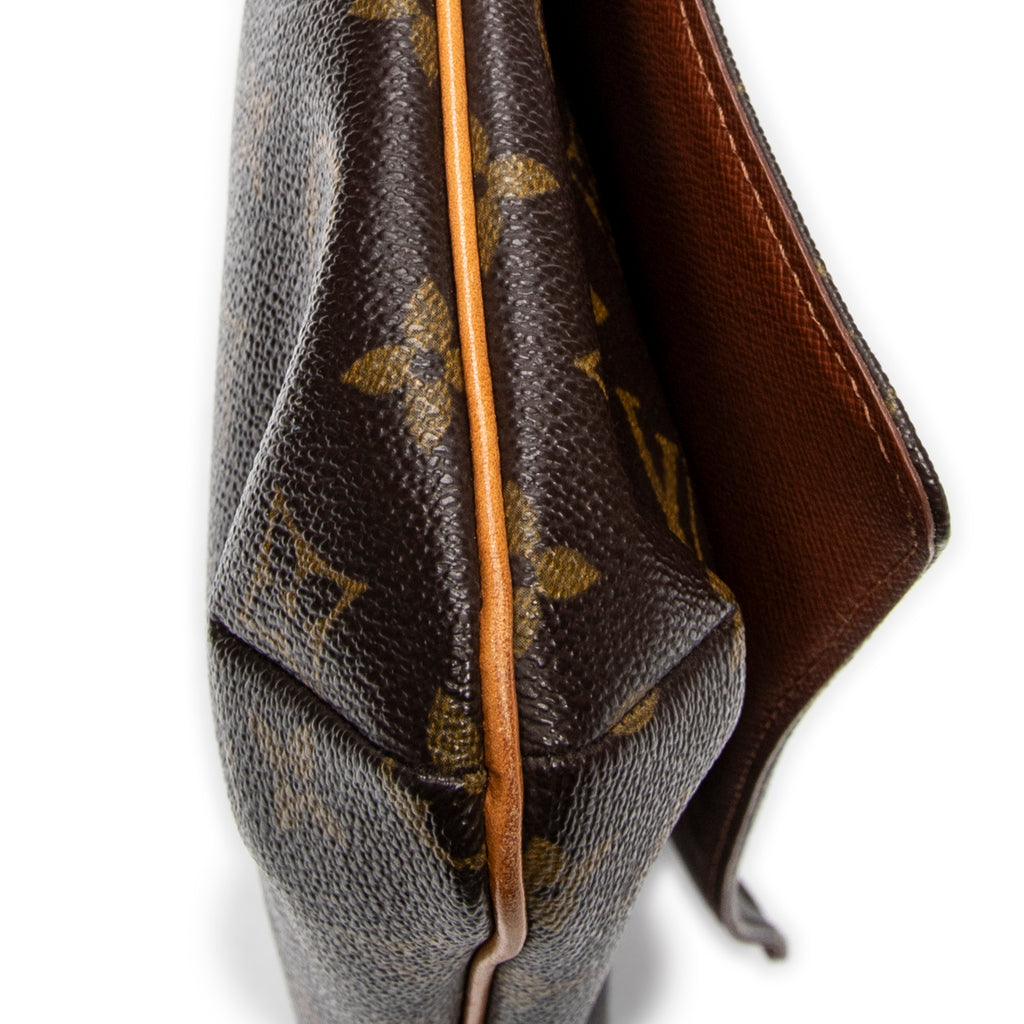 Shoulder Bag Musette Tango Brown Monogram Canvas