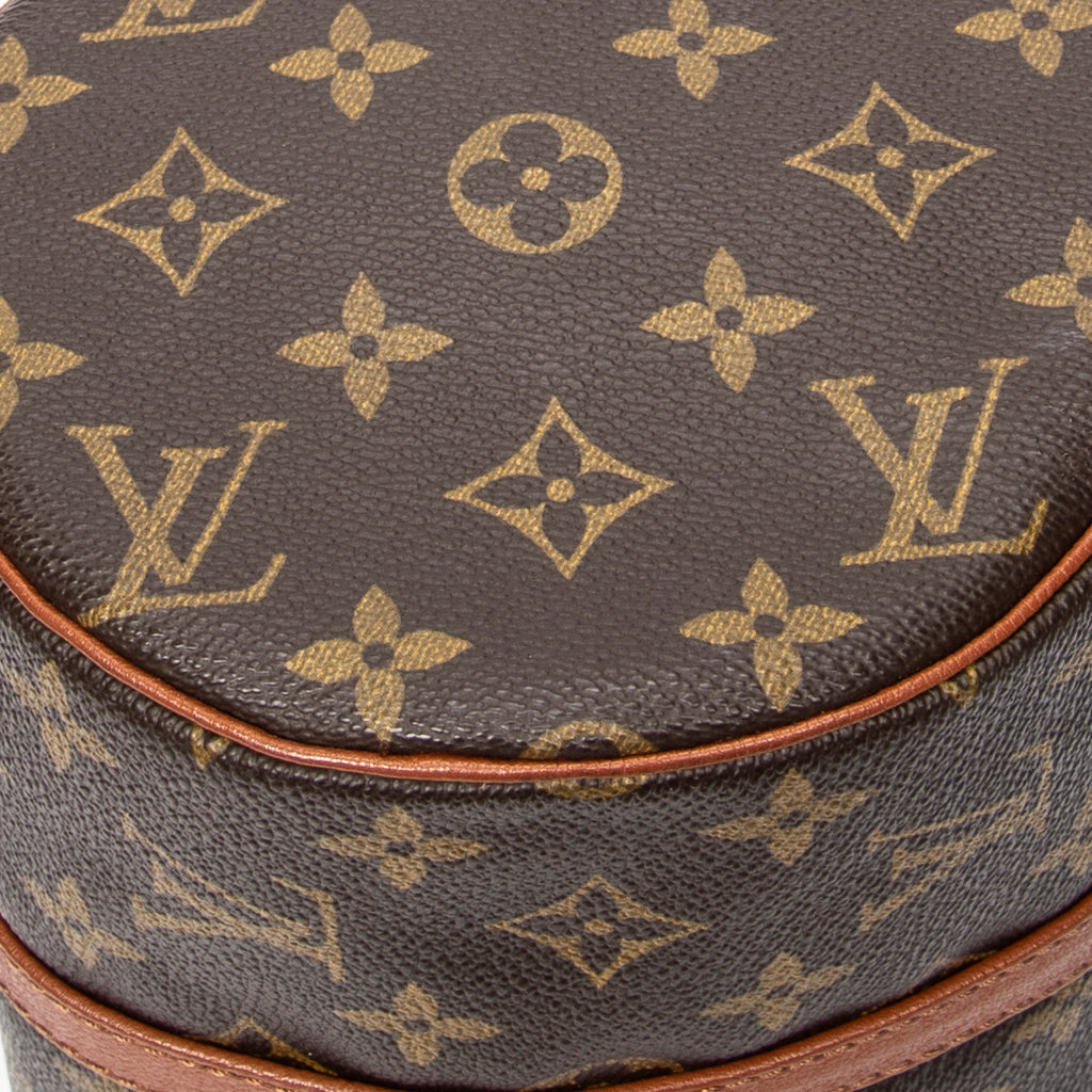 Handbag Papillon 30 Brown Monogram Canvas